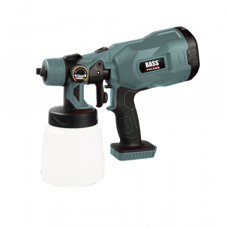 Акумуляторний пістолет для фарбування 800 мл, без акумулятора PAINT GUN Bass Polska 4544