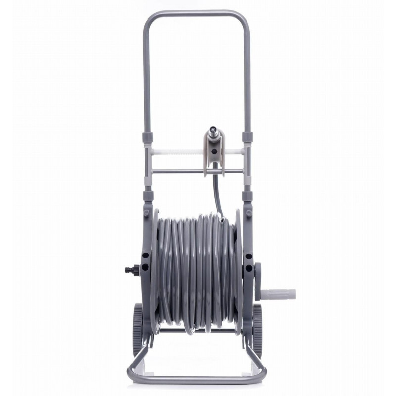 Садова катушка, візок зі шлангом 45м+2м 1/2" Kraft&Dele KD2078