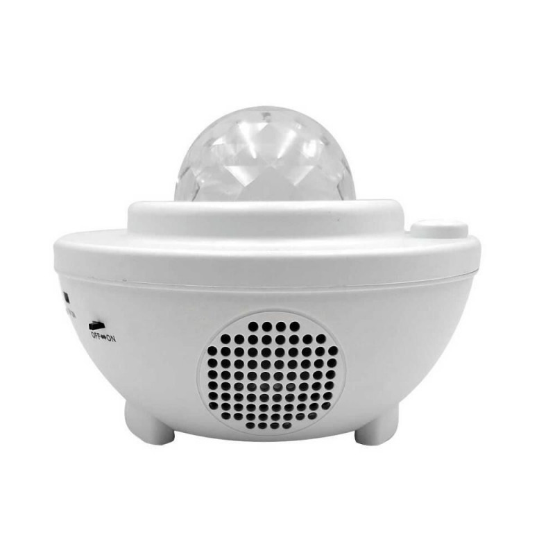 Зоряний проектор з динаміком Bluetooth, світлодіодний зоряний дисплей, білий Bass Polska BH 59310