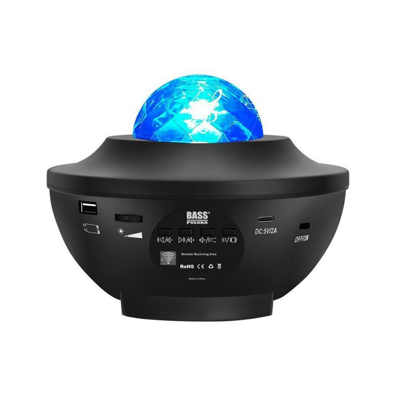 Зоряний проектор з динаміком та Bluetooth Bass Polska BH 59311