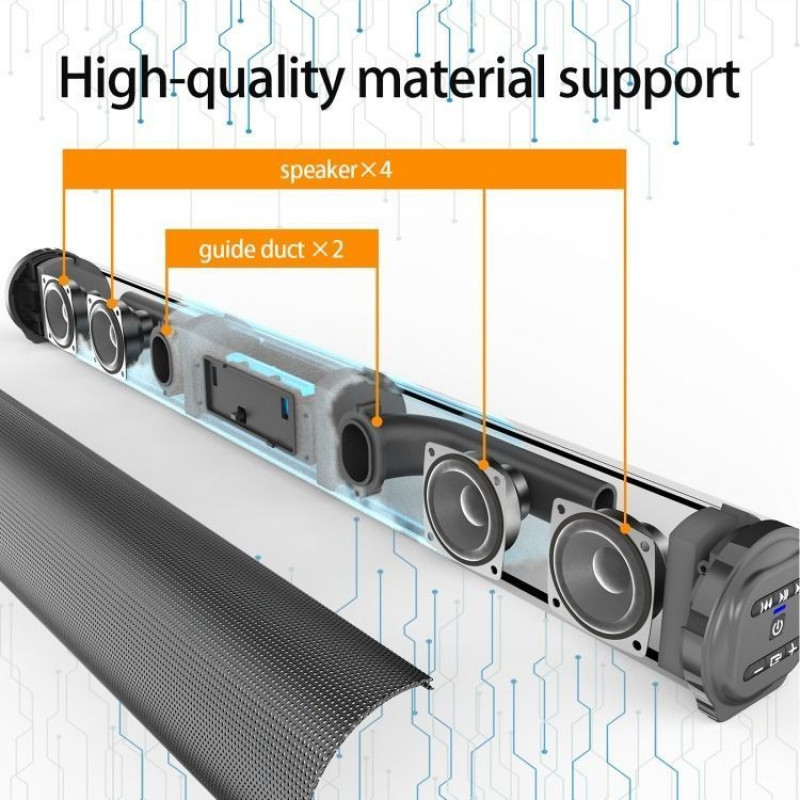 BS-10А Bluetooth 5.0 Speaker TV Саундбар с дистанційним управлінням  BS - 10A Без пульта