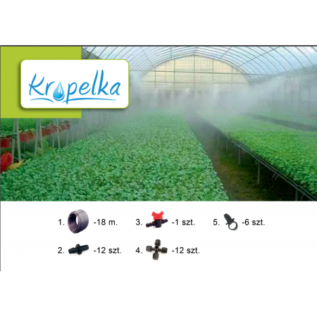 Система туманообразования Kropelka (18кв.м) VS 0018