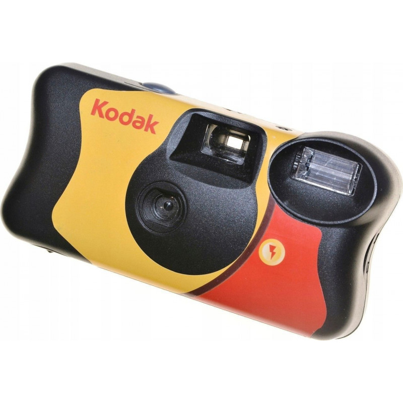 Одноразова плівкова фотокамера Kodak FunSaver на 27 кадрів MAX 800 зі спалахом (фотоплівка+батарейка)