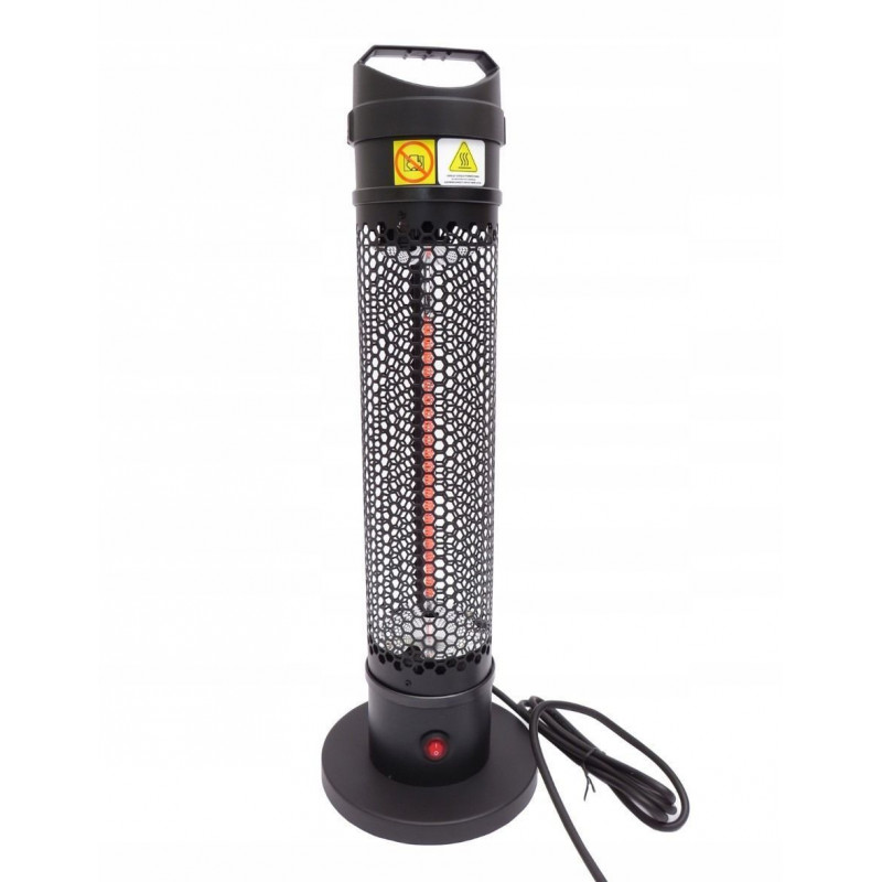 Инфракрасный обогреватель для дома и террасы 1200W Bass Polska BH 41569