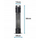 Инфракрасный обогреватель для дома и террасы 1200W Bass Polska BH 41569