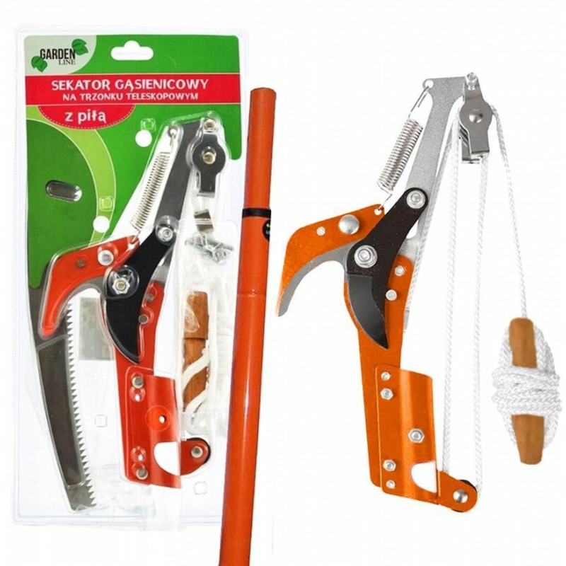 Секатор садовий, висоторіз з пилкою 250 см Garden Line LAR0535