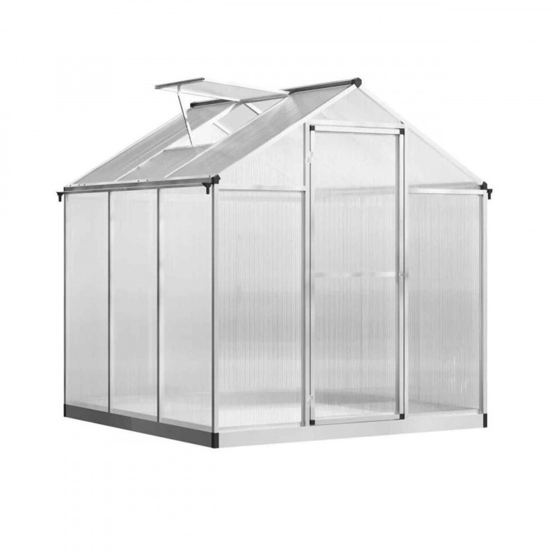 Теплица из поликарбоната Bass Polska 85945-AL 1.9х1.9х1.95м, алюминиевый каркас