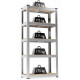Стелаж металевий на 5 полиць 180 X 90 X 40 см 175кг MIR-RMG175