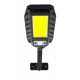 Вуличний ліхтар на сонячних батареях з датчиком руху, 160 Вт, LED COB Bass Polska 5919