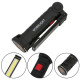 Фонарь аккумуляторный складной для кемпинга W-51-SMD+COB с магнитом и крюком для подвешивания micro USB Черный