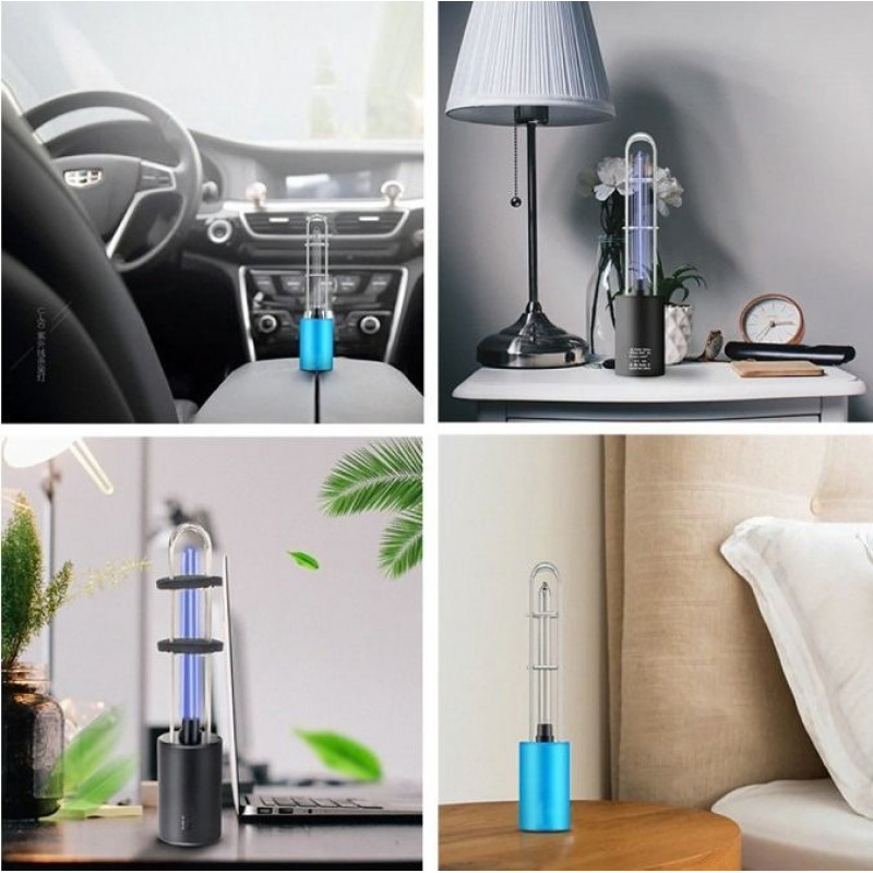 Портативна стерилізуюча лампа USB UV-C Bass Polska BH 12760