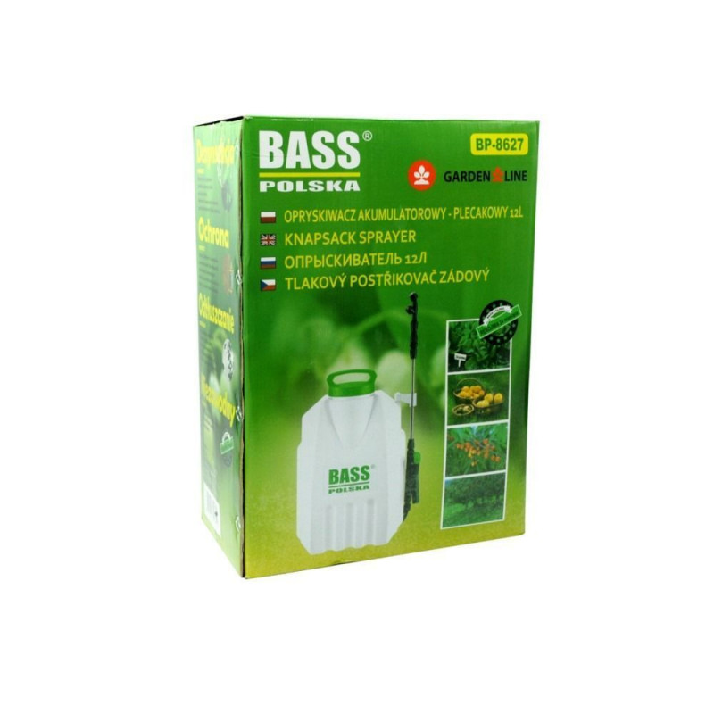 Оприскувач акумуляторний ранцевий 12 л Bass Polska 8627