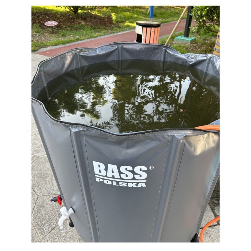 Бочка для збору дощової води Bass Polska BH 79990 — 1000 л, стійка та міцна