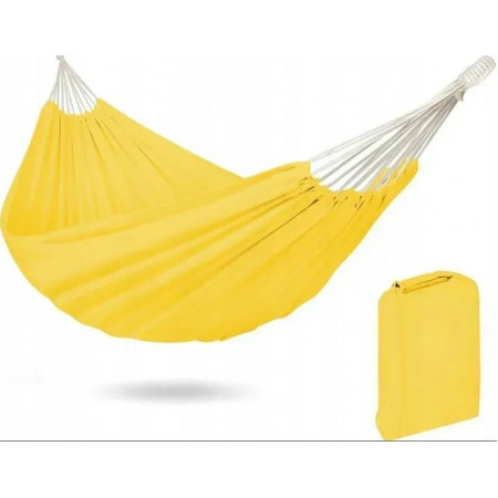 Гамак Garden Line 200x150 см Желтый 200kg HAM2542