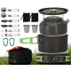 Набір туристичного металевого посуду для походів Garden Line CAM6834
