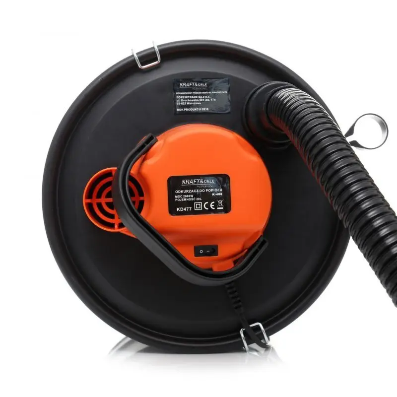 Пилосос для попелу Kraft&Dele 2000W 20L