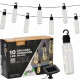 Вулична гірлянда на сонячній батареї 3,8 м 10 LED GardenLine SOL3668
