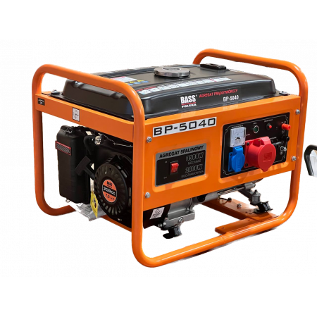 Генератор бензиновий трифазний Bass Polska 5040 3.5 кВт 220V/380V