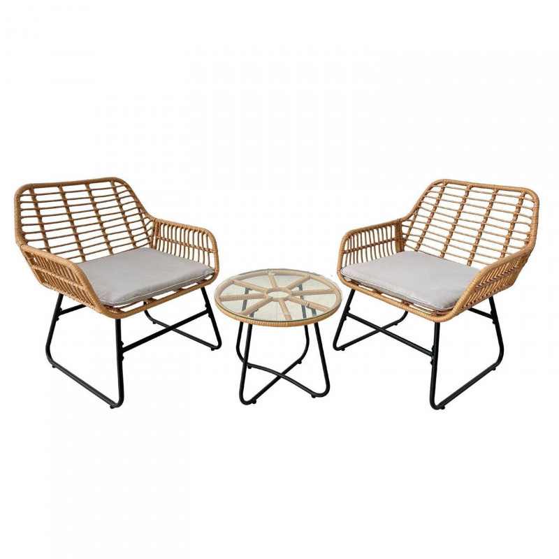 Комплект садовой мебели Garden Line LEUCA Серый ABI3408