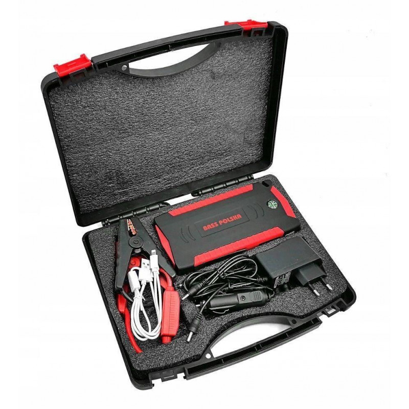 Пусковое устройство Jump Starter 500A/1000A Повербанк 19000 mAh Bass Polska 5963