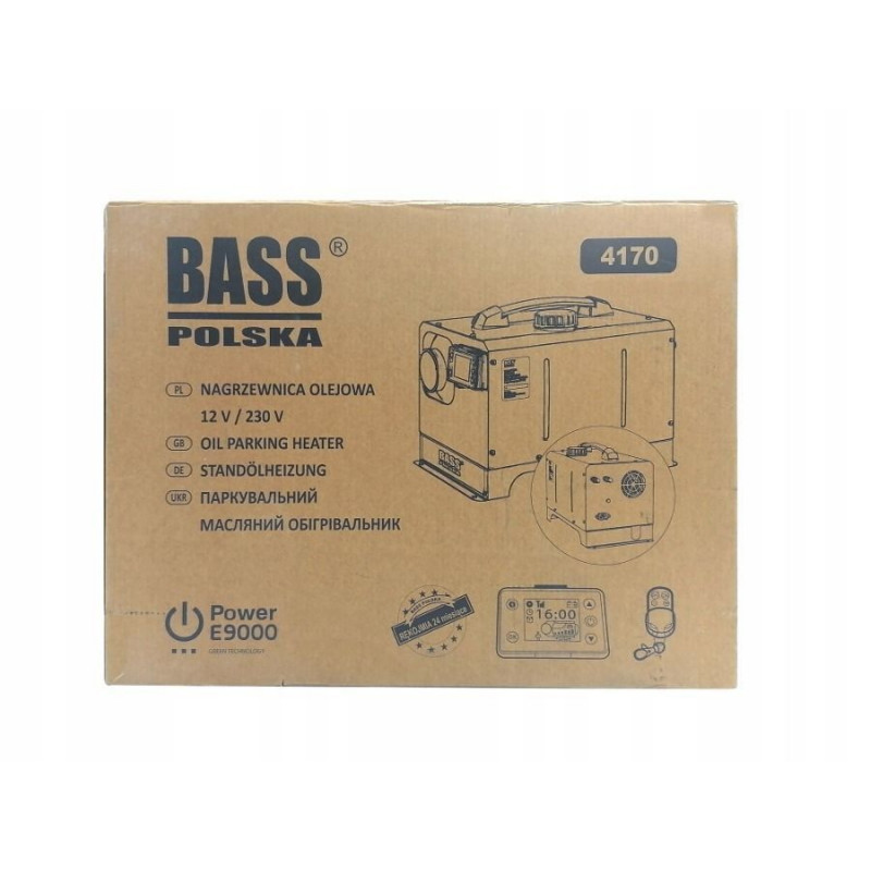 Дизельний обігрівач WEBASTO 9 Kwt 12В/230В Bass Polska 4170