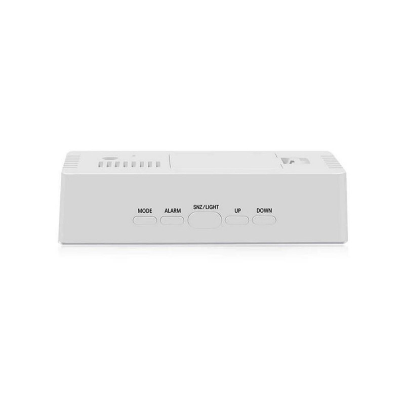 Часы с будильником, термометром и зеркалом Bass Polska BH 11110