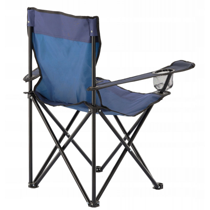 Стілець складаний для кемпінгу GardenLine LEZ7150, синій