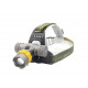Налобный фонарь WD123, Акк., LED, Zoom, Авто заряд