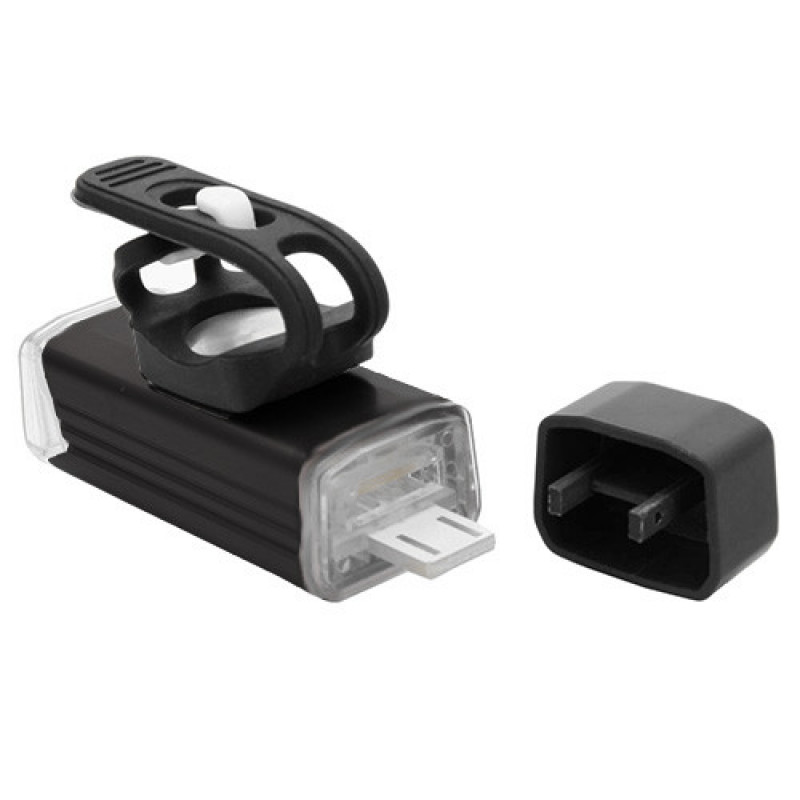 Велосипедна фара велофонарь акумуляторна BST-001/2278-XPE, АЛЮМІНІЙ, ЗУ USB