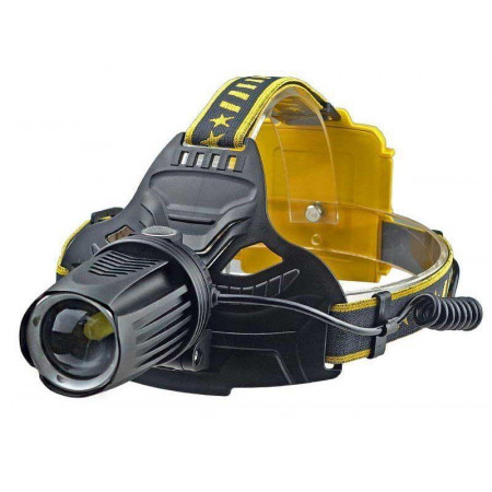 Налобный фонарь Rablex WD144, W643, 3х18650, ЗУ MicroUSB, P50 LED, Zoom
