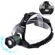 Налобный фонарь Police 2188-2XPE, Белый, Красный, ЗУ microUSB, Zoom