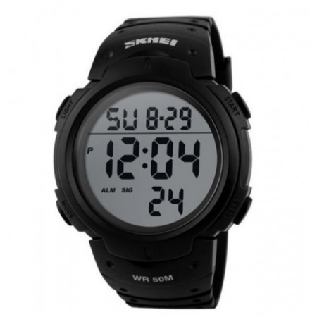 Годинники наручні SKMEI 1068BK, ЧОРНИЙ, 6016