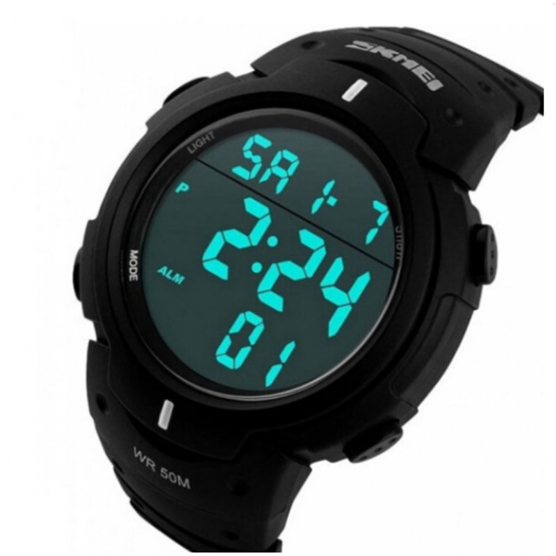 Годинники наручні SKMEI 1068BK, ЧОРНИЙ, 6016