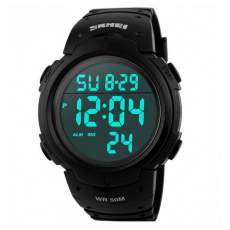 Годинники наручні SKMEI 1068BK, ЧОРНИЙ, 6016