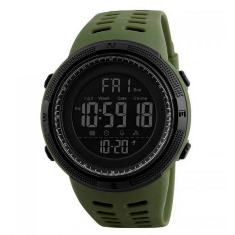 Годинники наручні SKMEI 1251AG, ARMY GREEN, 6023