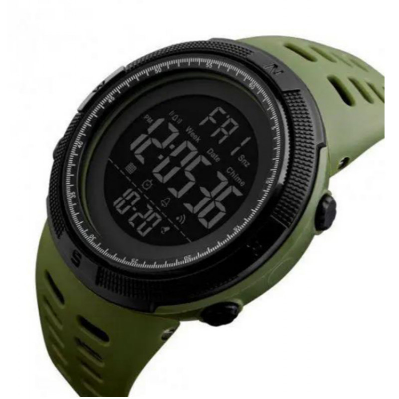 Годинники наручні SKMEI 1251AG, ARMY GREEN, 6023