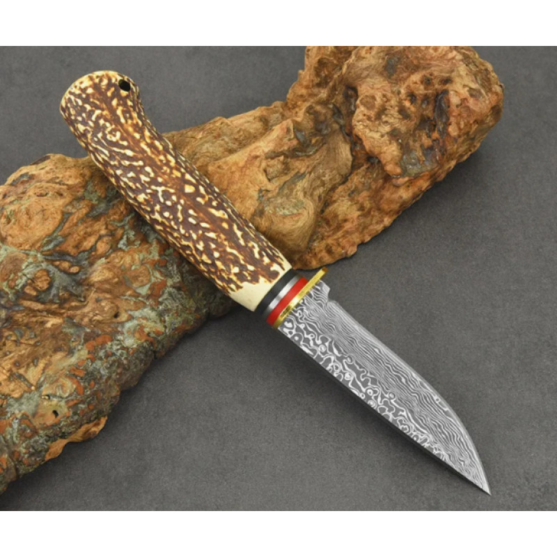 Нож охотничий Damascus 142