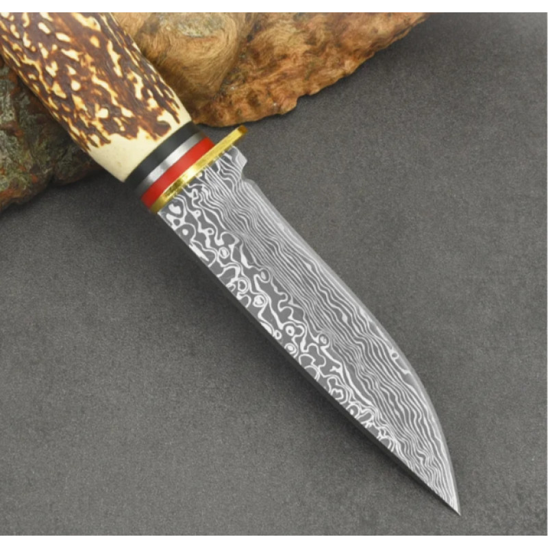 Нож охотничий Damascus 142