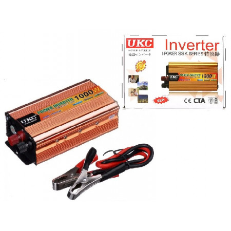 Інвертор перетворювач UKC AC/DC 1000W 12V SSK / 1973