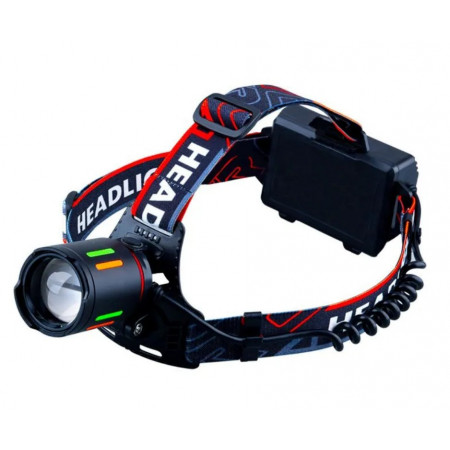 Налобный фонарь Police PL-176, 3х18650 акум, 3хXTE LED, Type-C