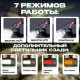 Налобный фонарь Police PL-176, 3х18650 акум, 3хXTE LED, Type-C
