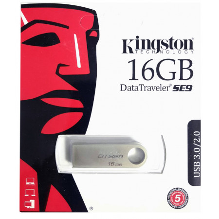 USB флеш накопитель Kingston SE9 16Gb (DTSE9H) (Гарантия 3 года)