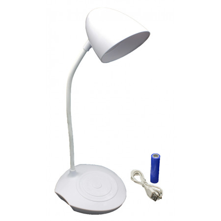 Настільна LED лампа акумуляторна JL-815A на 18650 / microUSB