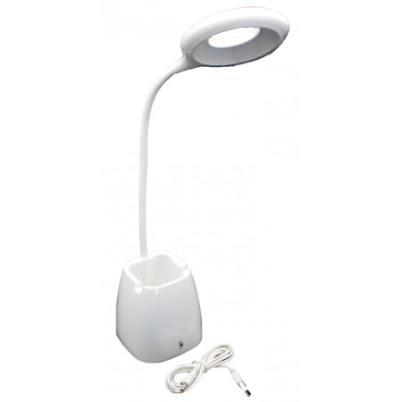 Настільна LED лампа акумуляторна на 18650 / microUSB (сенсорний вимикач) 1128 - WD477