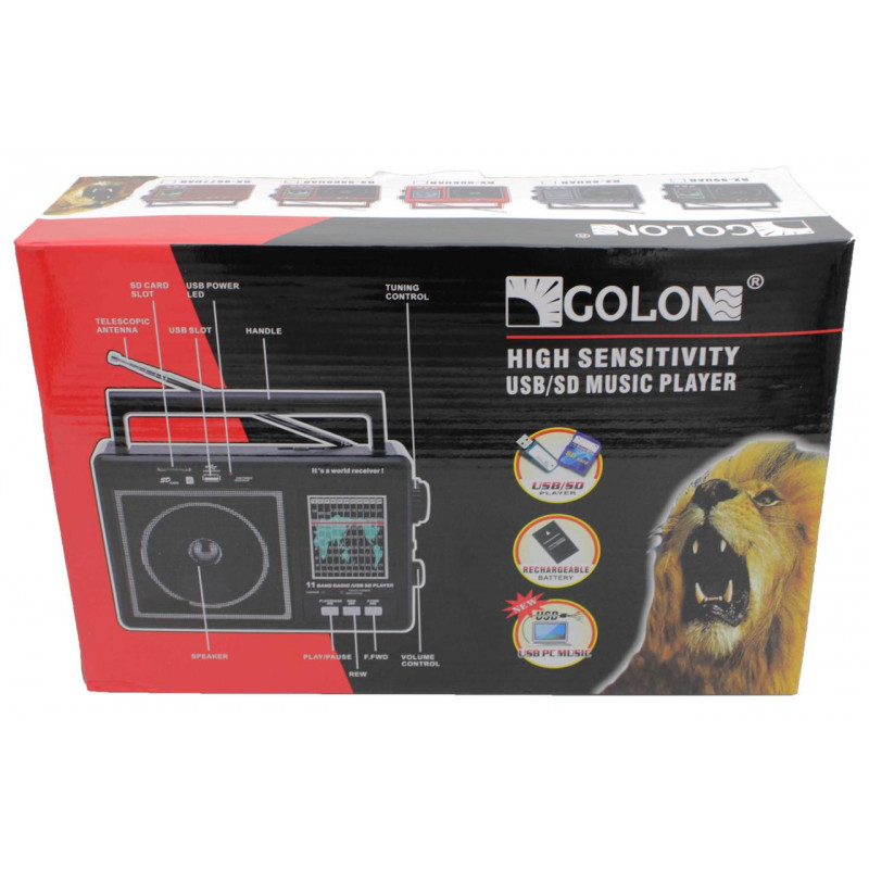 Радіоприймач Golon RX-9966