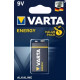Батарейка Varta Energy Крона 6F22 / 9V / Алкалінова
