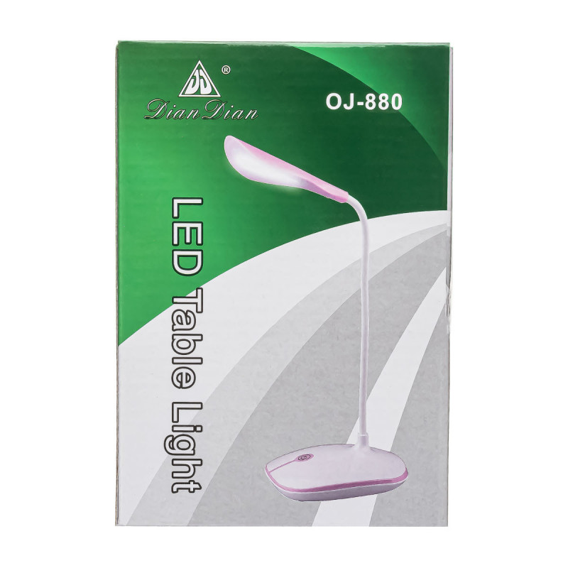 Настільна LED лампа акум. OJ-880, microUSB (сенсорний вимикач)