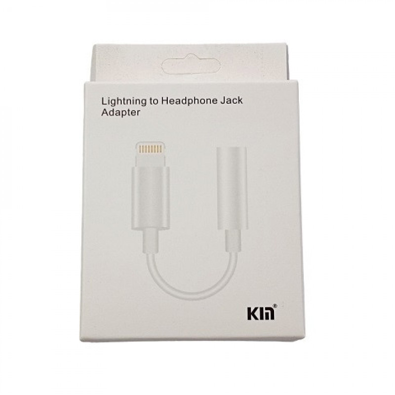 Перехідник для навушників lightning - 3.5 mm KY-179
