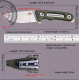 Нож охотничий SOG DC53, 466 - Silver