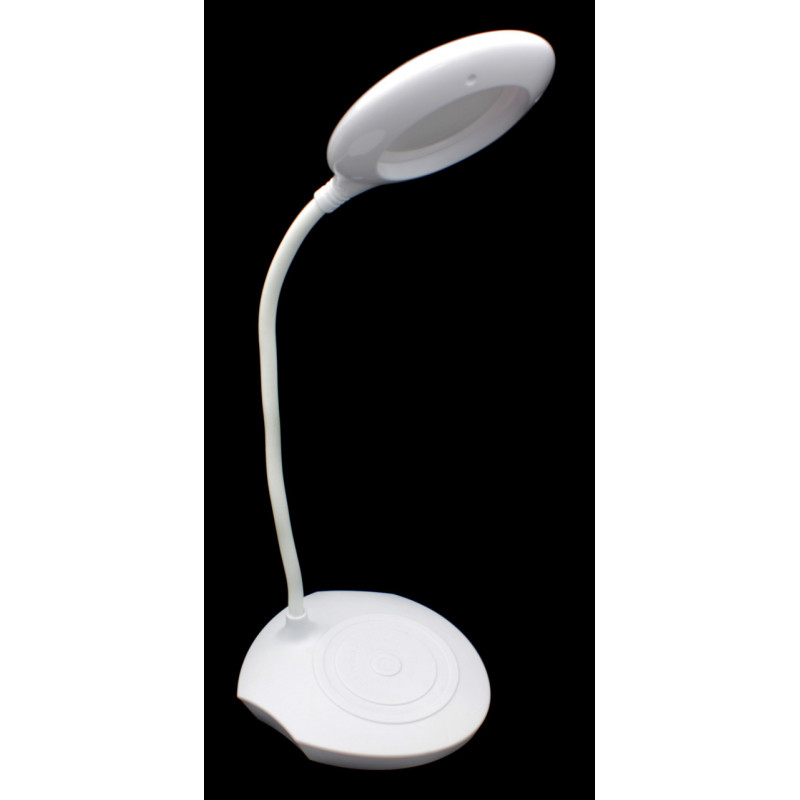 Настільна LED лампа акумуляторна JL-816A на 18650 / microUSB (сенсорний вимикач)